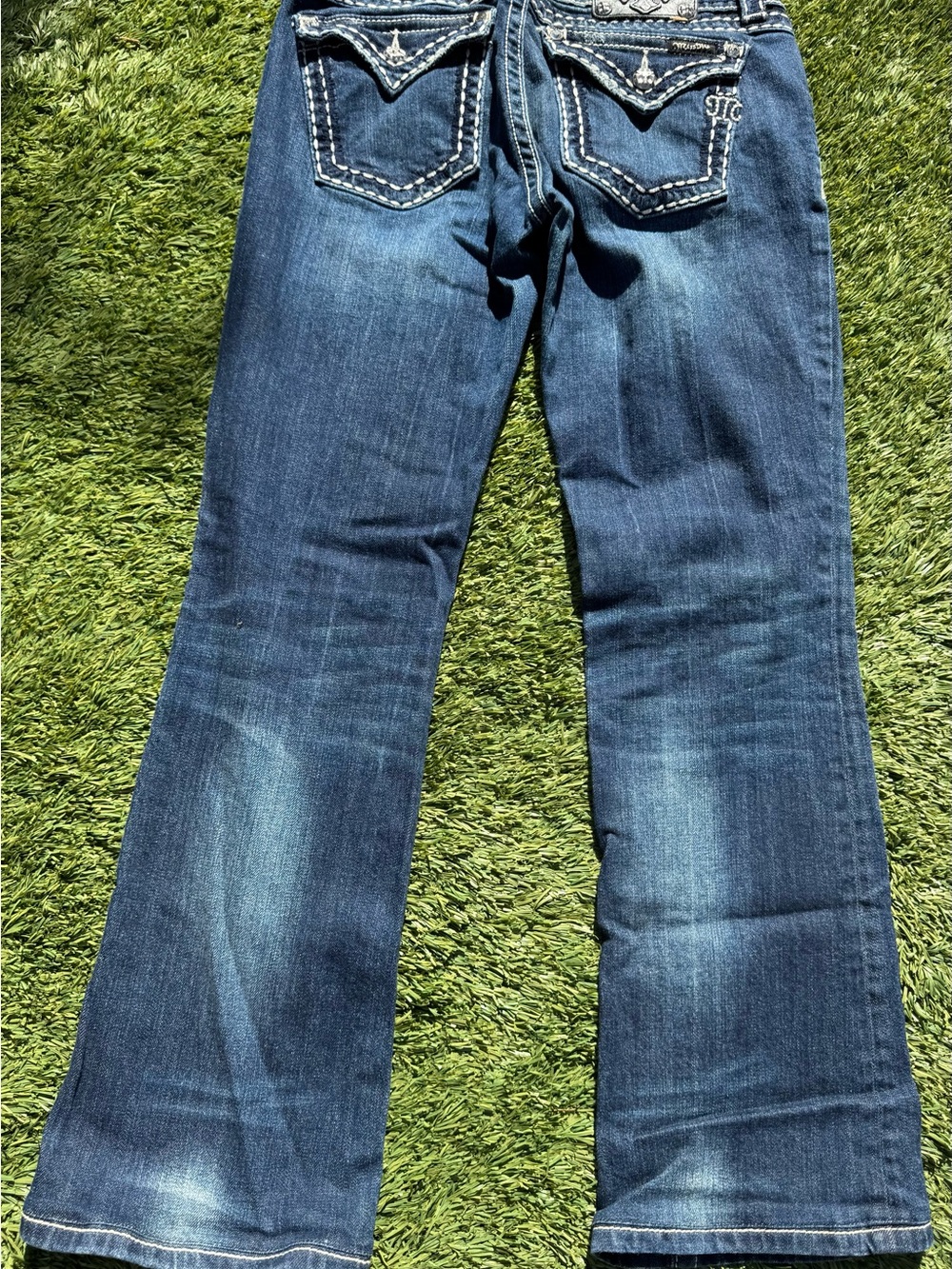 Miss Me, Blue Denim Jeans - Picture 4 of 5